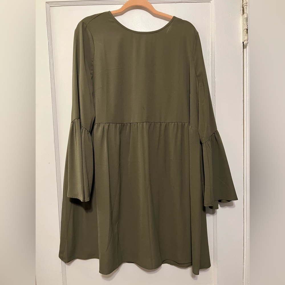 ASOS Mini Bell Sleeve Dress